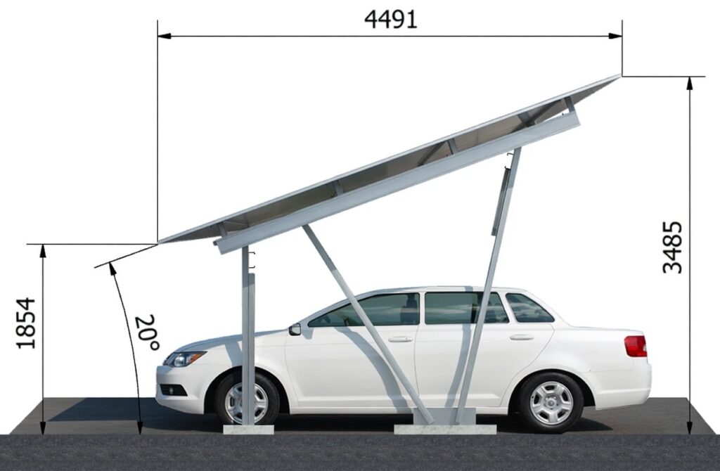 Навіси з сонячних панелей (Solar carports)